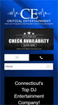 Mobile Screenshot of criticalentertainment.com